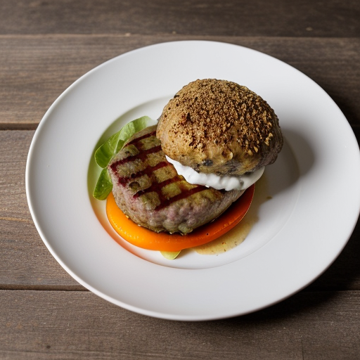 Veal Burgers With Sweet Onions recipe image