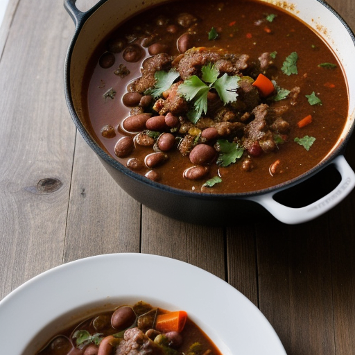 Veal Chili With Beans recipe image