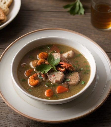 Veal & Crayfish Stew recipe image
