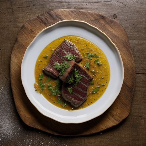 Veal Grillades & Grits recipe image