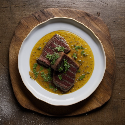 Veal Grillades & Grits recipe image