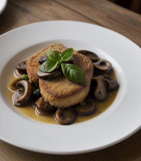 Veal Marsala With Provolone recipe image