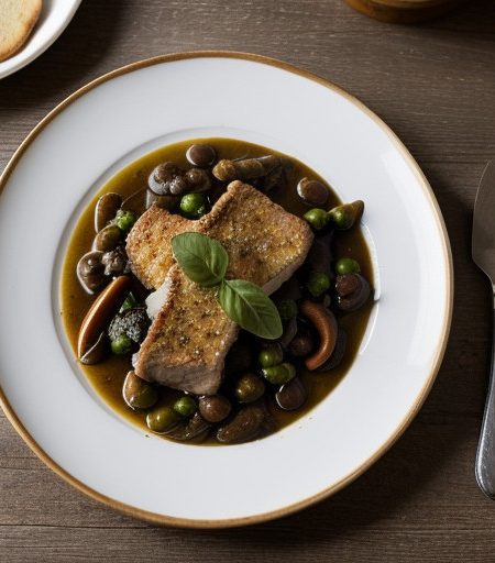 Veal Marsala With Provolone (Sallie Austin recipe image