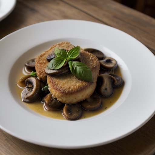 Veal Marsala With Provolone recipe image