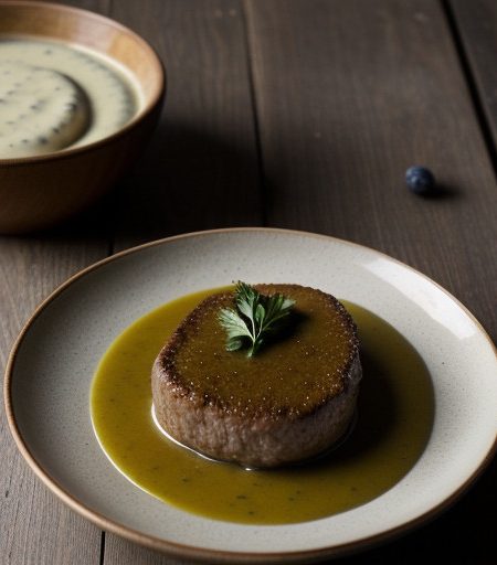 Veal Oscar With Sauce Bernaise recipe image