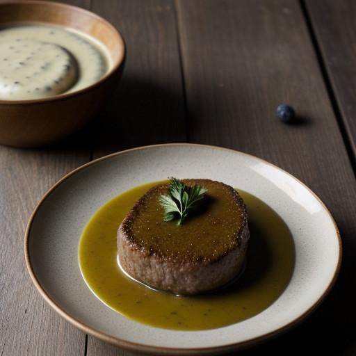 Veal Oscar With Sauce Bernaise recipe image
