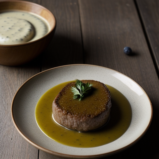 Veal Oscar With Sauce Bernaise recipe image