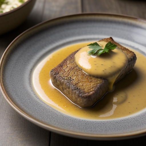Veal Oscar With Sauce Barnaise recipe image