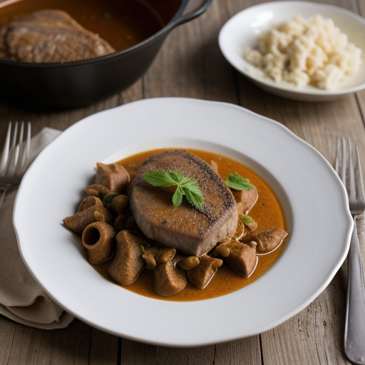 Veal Paprikash recipe image