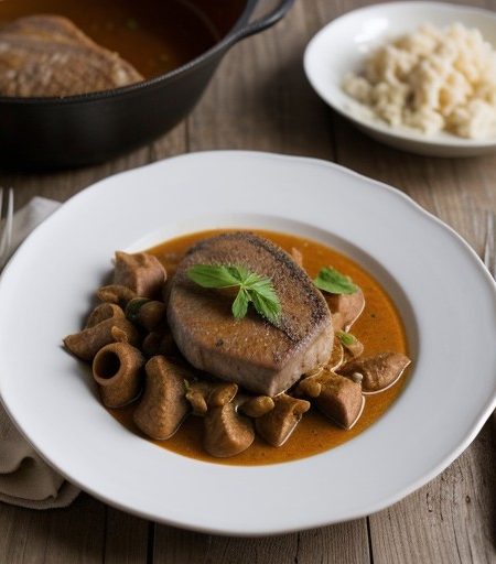 Veal Paprikash recipe image