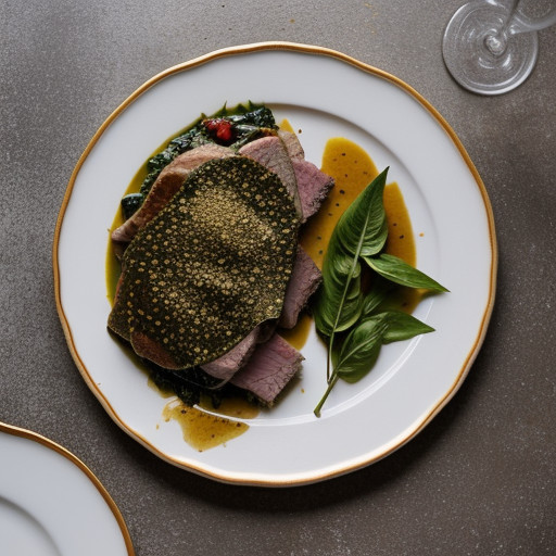 Veal Roast Florentine... Magazine *** Jo recipe image