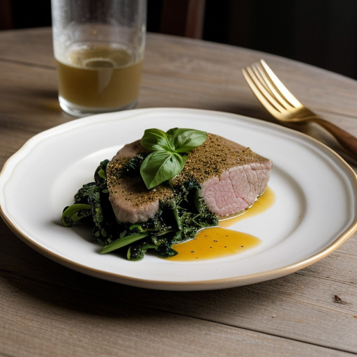 Veal Roast Florentine recipe image