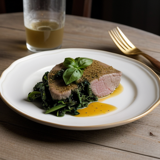 Veal Roast Florentine recipe image