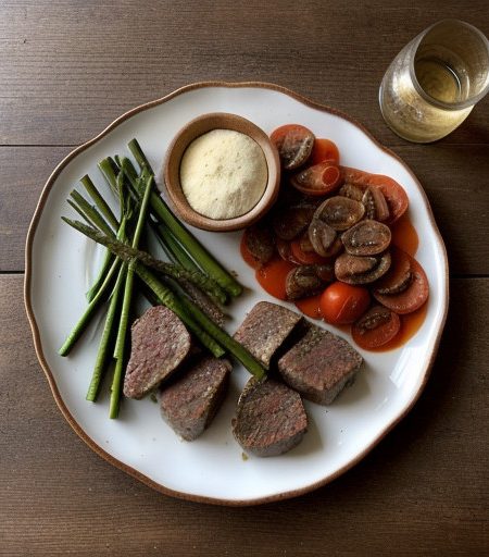 Veal Rounds With Vegatables recipe image
