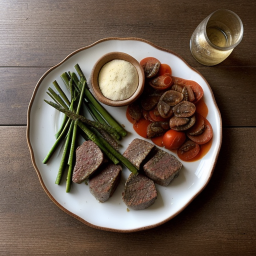 Veal Rounds With Vegatables recipe image