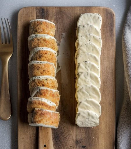 Veal Scaloppine & Mozzarella Rolls recipe image