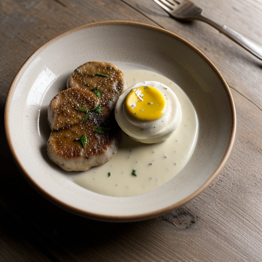 Veal Scaloppine W/Marsala Cream Sauce recipe image