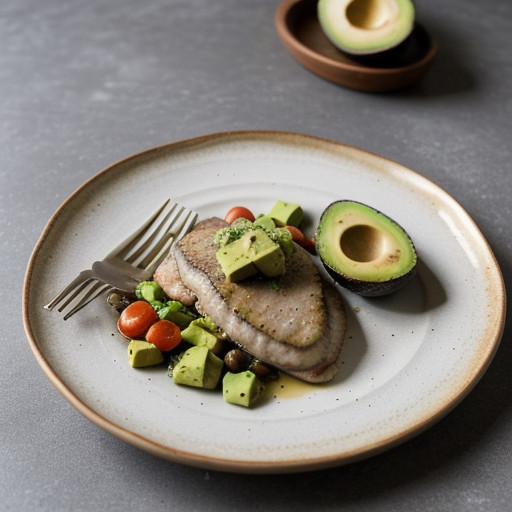 Veal Scaloppine With Avocado recipe image
