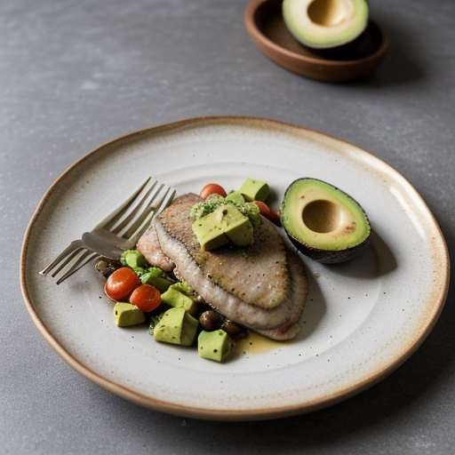 Veal Scaloppine With Avocado recipe image