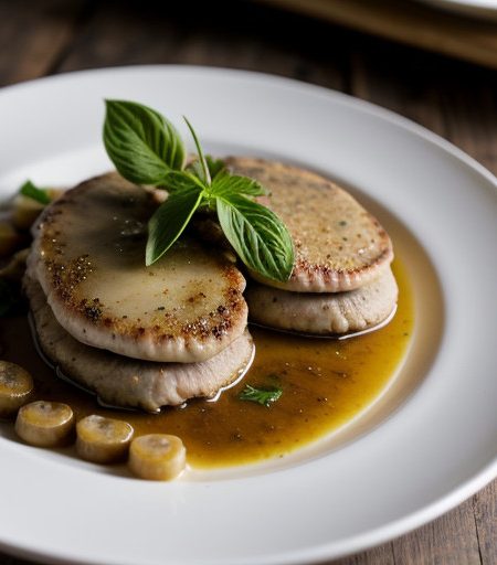 Veal Scaloppine With Lemon recipe image