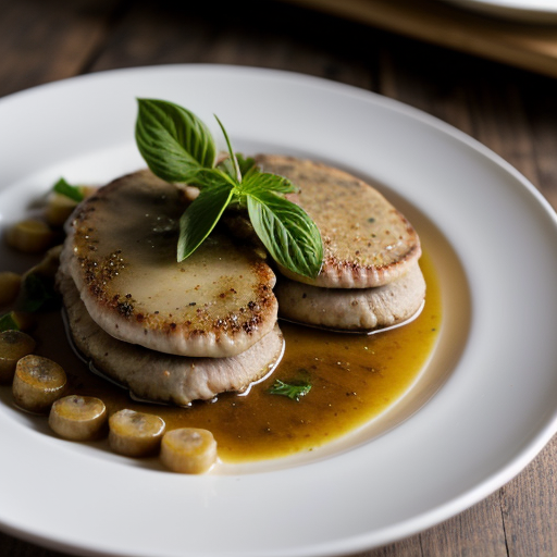 Veal Scaloppine With Lemon recipe image