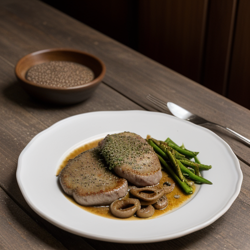 Veal Scaloppine With Marsala recipe image