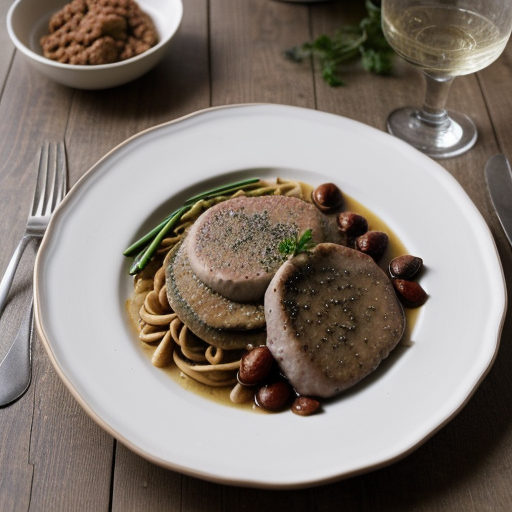 Veal Scaloppine With Marsala recipe image