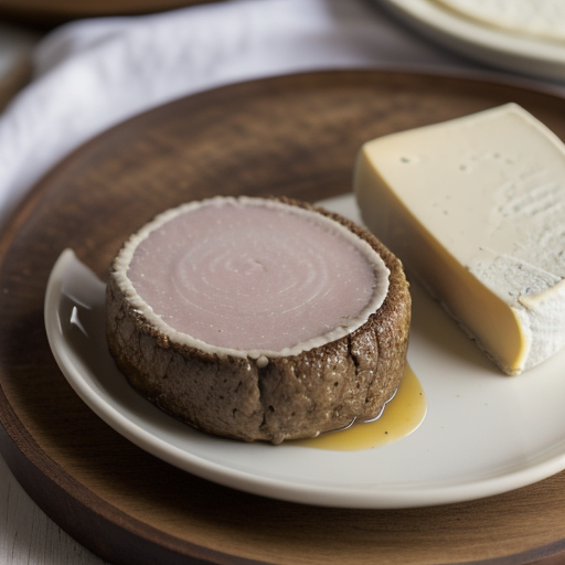 Veal With Sheeps Cheese (German recipe image