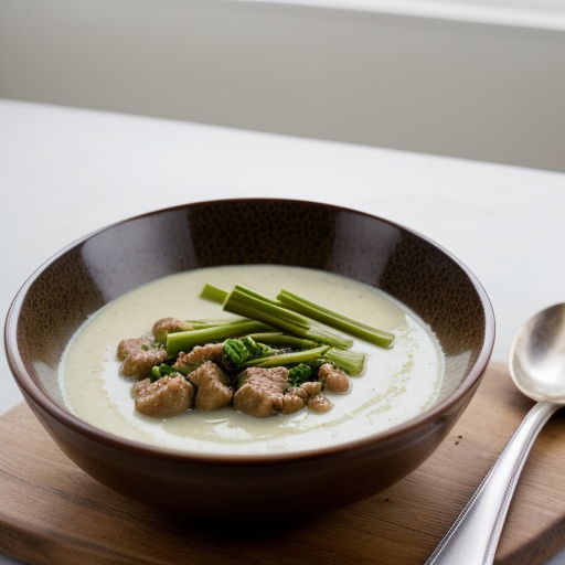 Veal and Leeks With Celery Root Sauce - House Beautiful recipe image