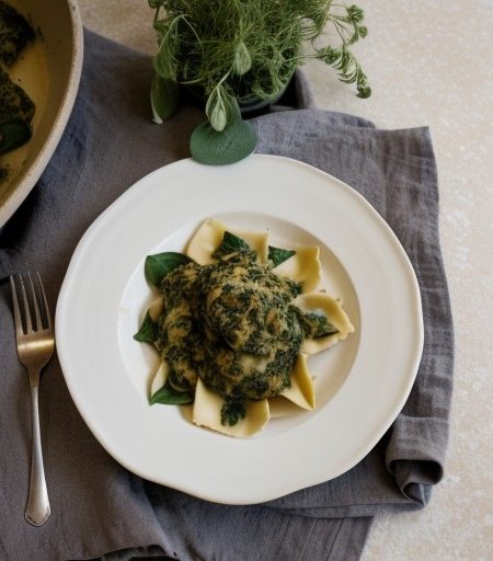 Veal and Spinach Ravioli Stuffing recipe image
