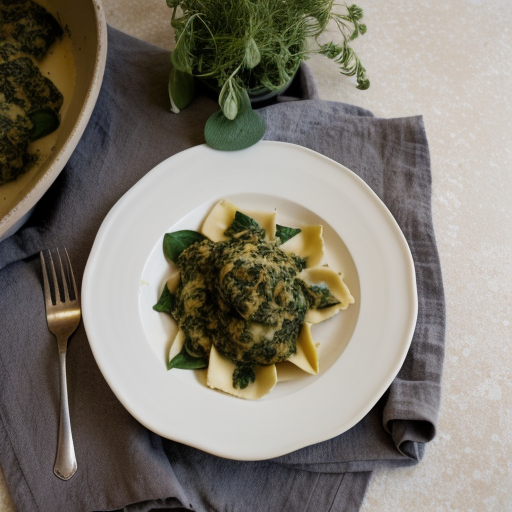 Veal and Spinach Ravioli Stuffing recipe image