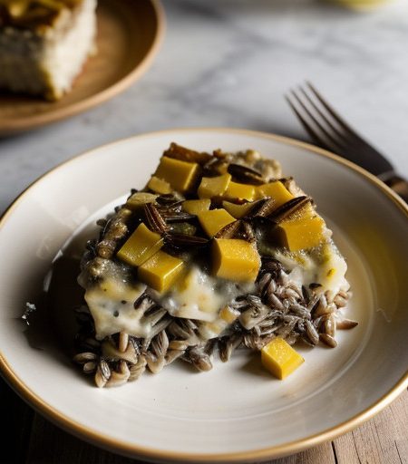 Veal and Wild Rice Casserole recipe image