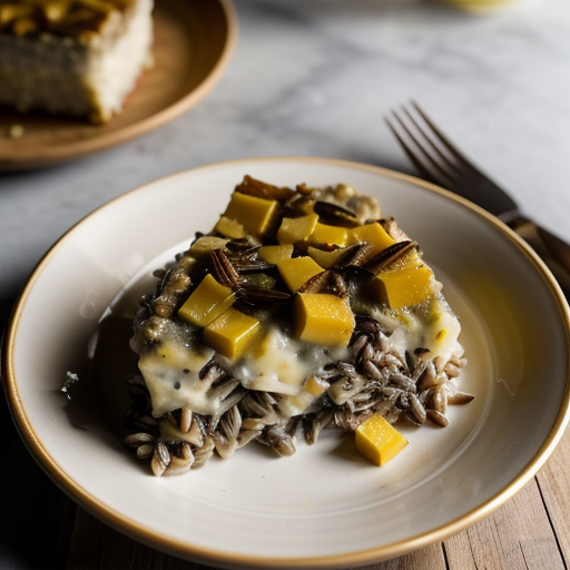 Veal and Wild Rice Casserole recipe image