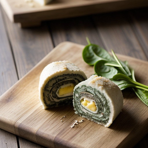 Veal~spinach & Mashed Potato Roll recipe image