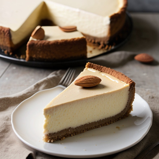 Vegan Almond Cheesecake recipe image