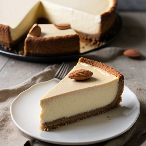 Vegan Almond Cheesecake recipe image