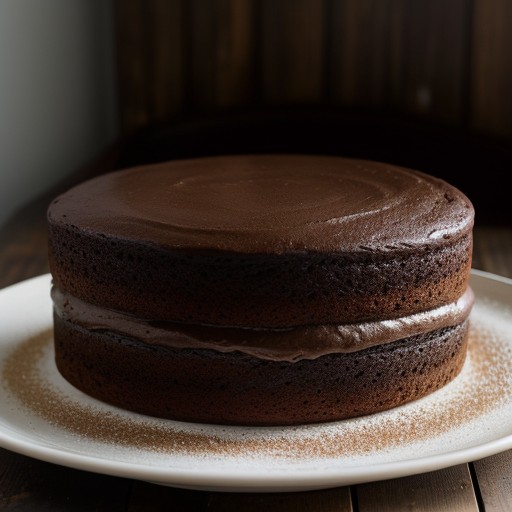 Vegan Chocolate Sponge Cake recipe image