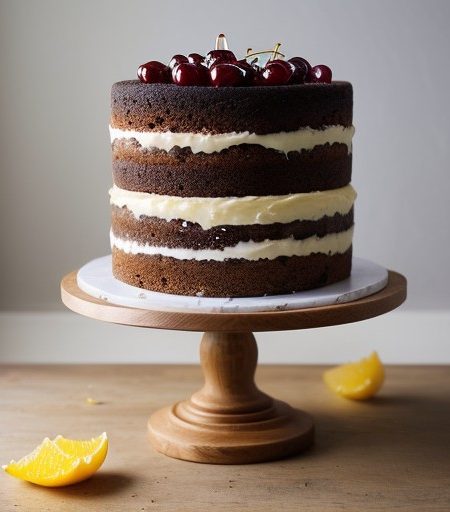 Vegan Christmas Cake recipe image