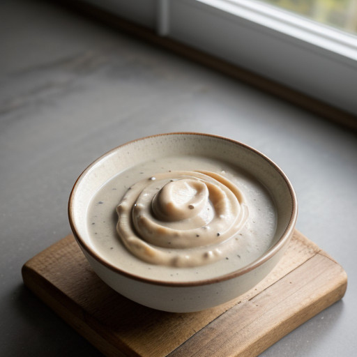 Vegan No-Fat Wine-Cream Sauce recipe image