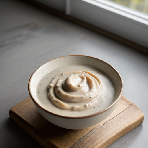 Vegan No-Fat Wine-Cream Sauce recipe image