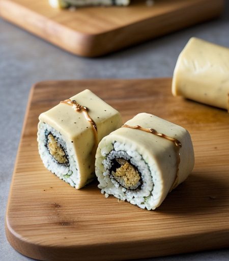 Vegan: Nori Rolls (With Honey recipe image