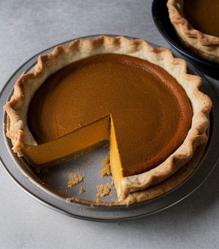 Vegan Pumpkin Pie. recipe image