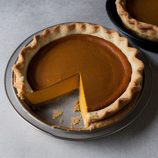 Vegan Pumpkin Pie. recipe image