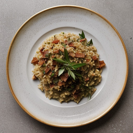 Vegetable & Bacon Risotto recipe image