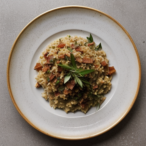Vegetable & Bacon Risotto recipe image