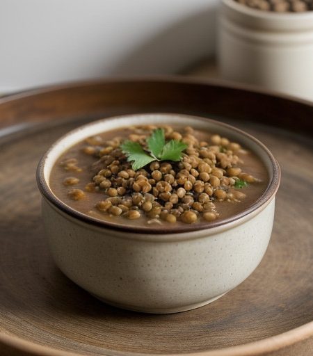 Vegetable Barley Stew With Lentils recipe image