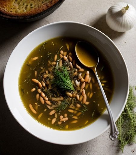 Vegetable~ Bean & Pasta Soup recipe image
