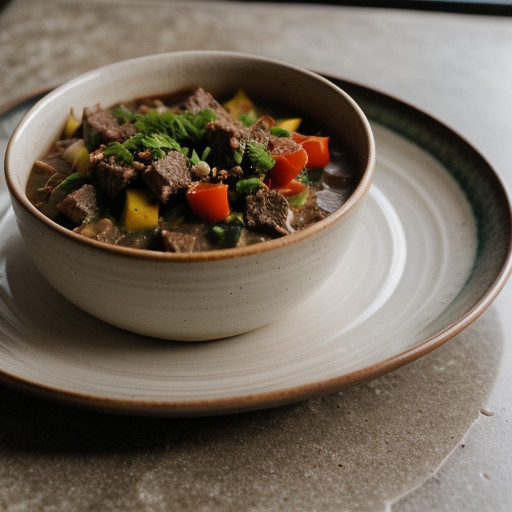 Vegetable-Beef Casserole recipe image