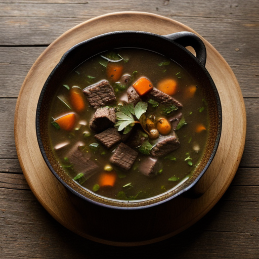 Vegetable Beef Soup [3-1/2 Hours] recipe image