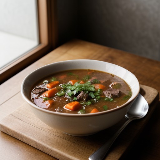 Vegetable Beef Soup recipe image